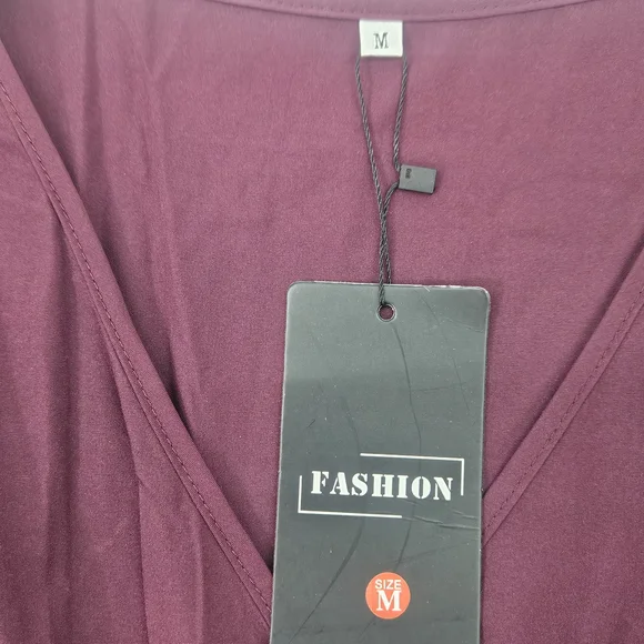 Elegant Plum Maxi Dress - Picture 3 of 6